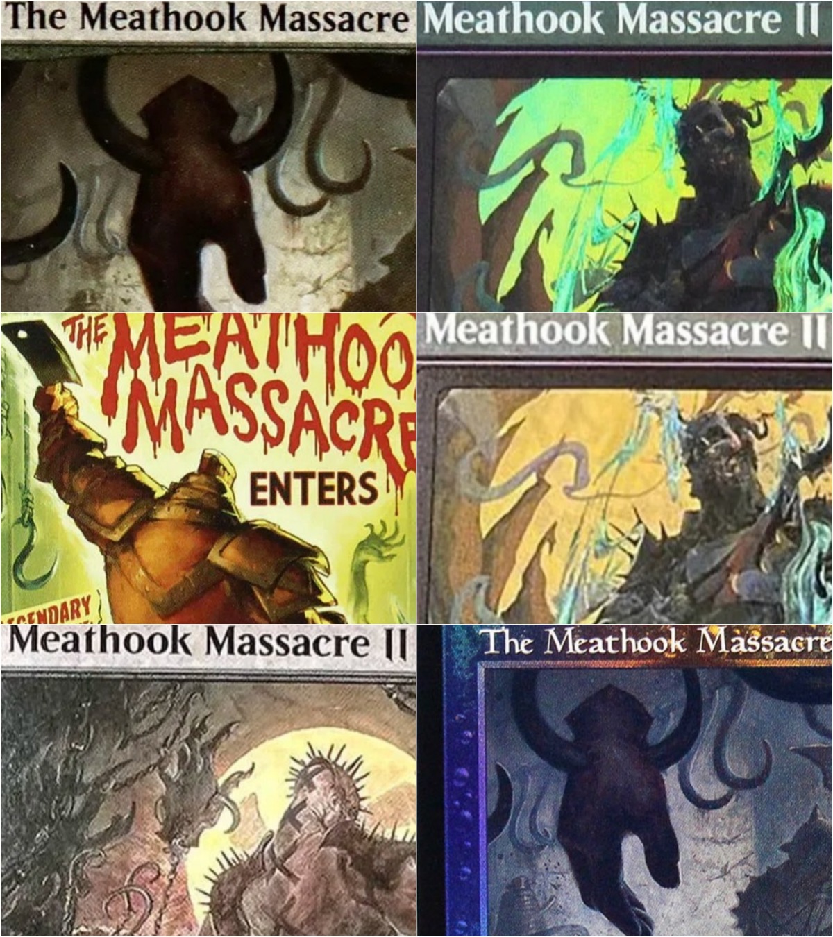 Themed Playing Card - The Meathook Massacre Carte proxy magiche
