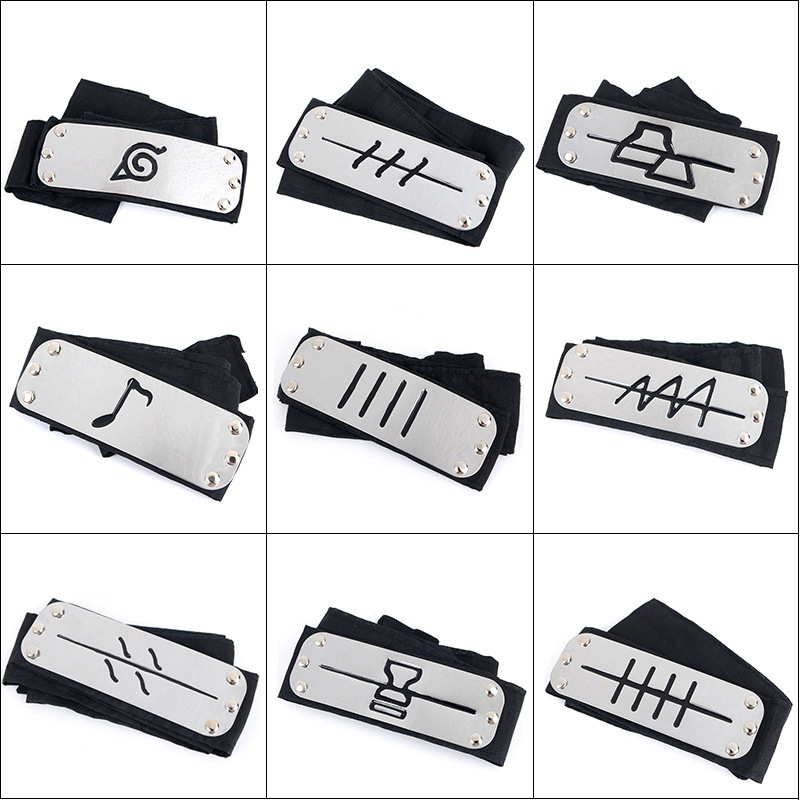 Rare Anime Merchandise - Anime Kakashi fascia Cosplay costumi accessori