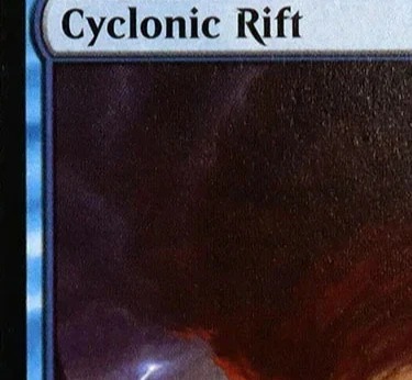 Themed Playing Card - Carte TCG “Cyclonic Rift” M Proxy