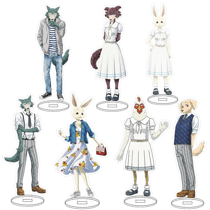 Anime Merchandise Gift - Statuetta in Acrilico Anime BEASTARS da