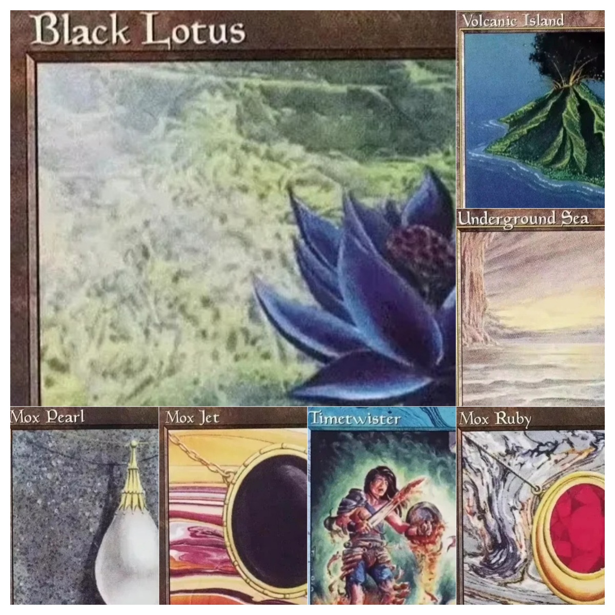 Themed Playing Card - 30th [blacklotus Scrubland] Gioco di carte