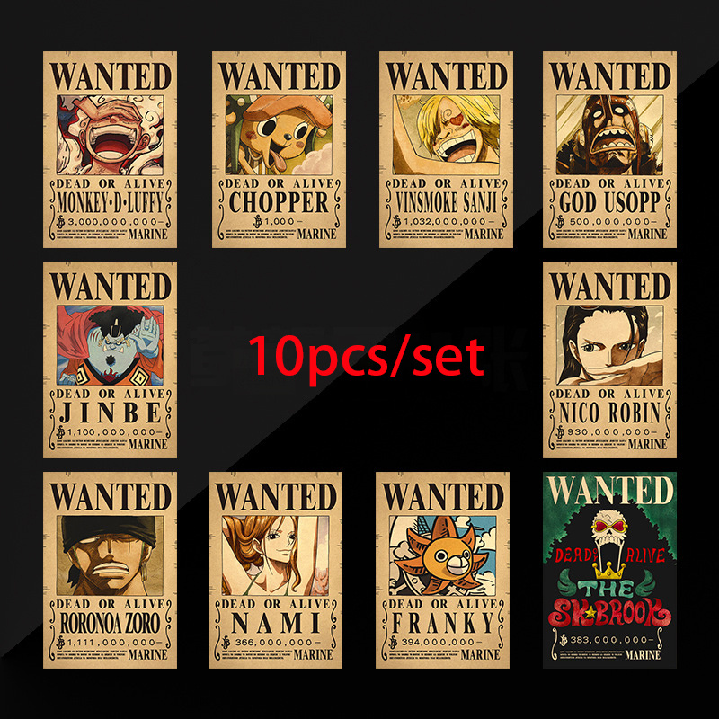 10 Pezzi Poster Anime One Piec - Zoro Anime Merchandise recensione e prezzo