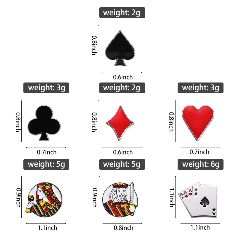 Carte da gioco Spille smaltate - Themed Playing Card recensione e prezzo