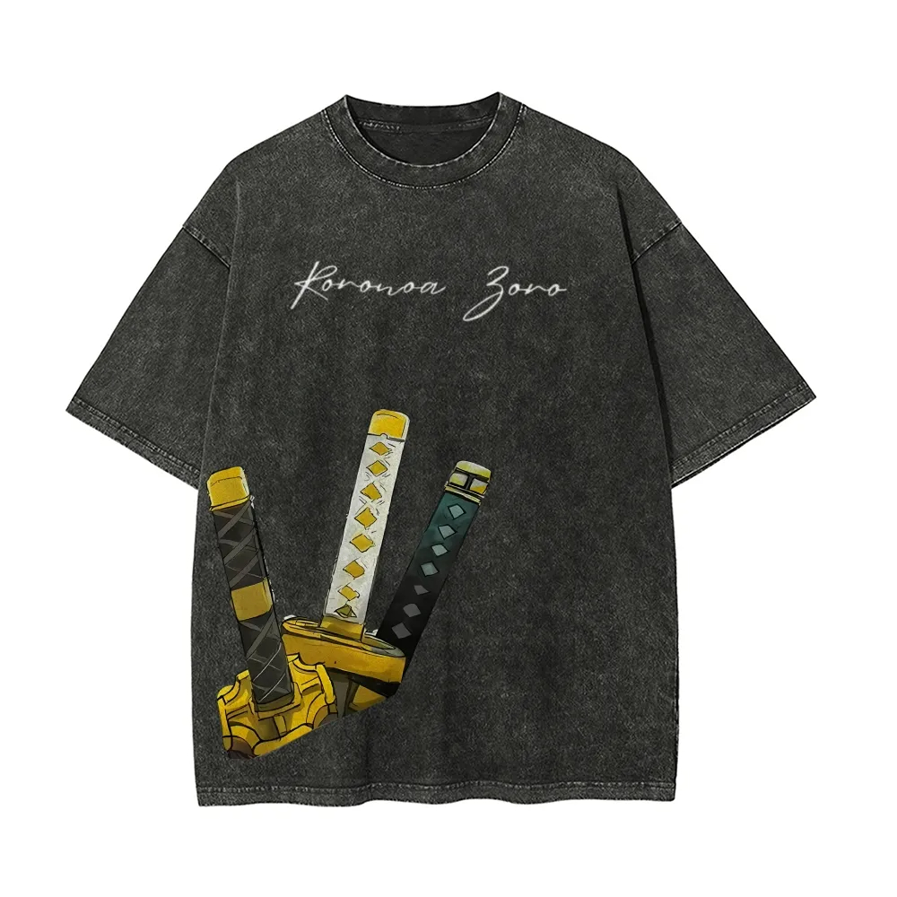 ONE PIECE Zoro King of Hell T- - Zoro Anime Merchandise recensione e prezzo