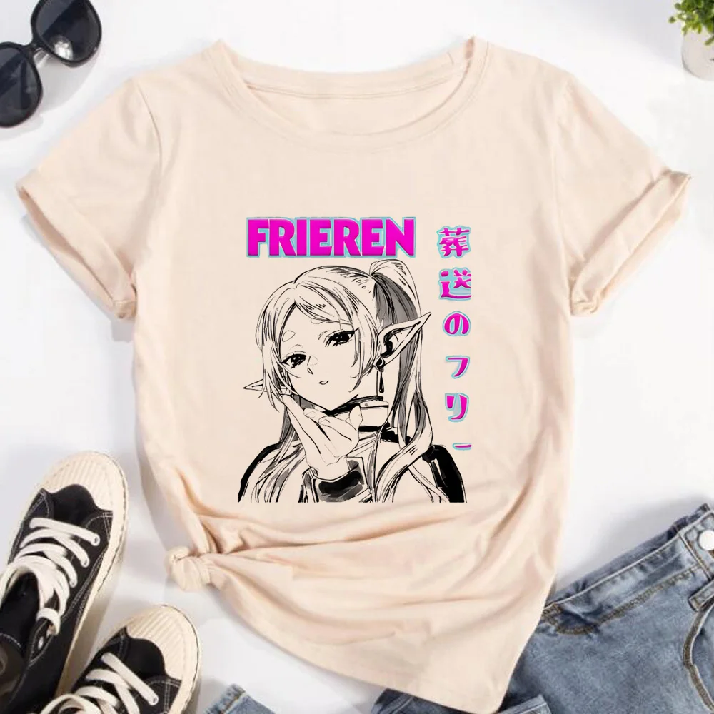 T-shirt Frieren da Donna, Stre - Frieren Anime Merchandise recensione e prezzo